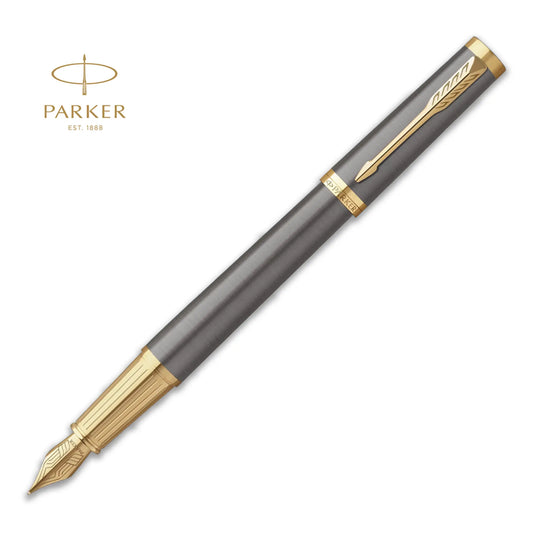 Parker Ingenuity Fountain pen Core Gift box (Brushed Metal GT)