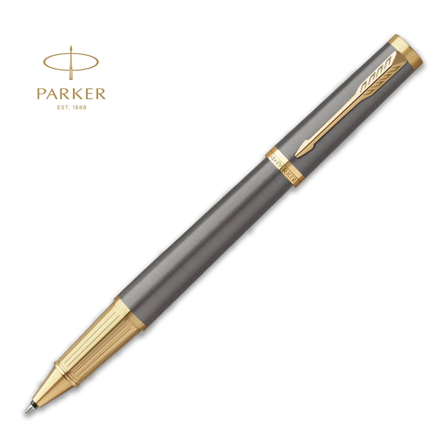 Parker Ingenuity Rollerball pen Core Gift box (Brushed Metal GT)