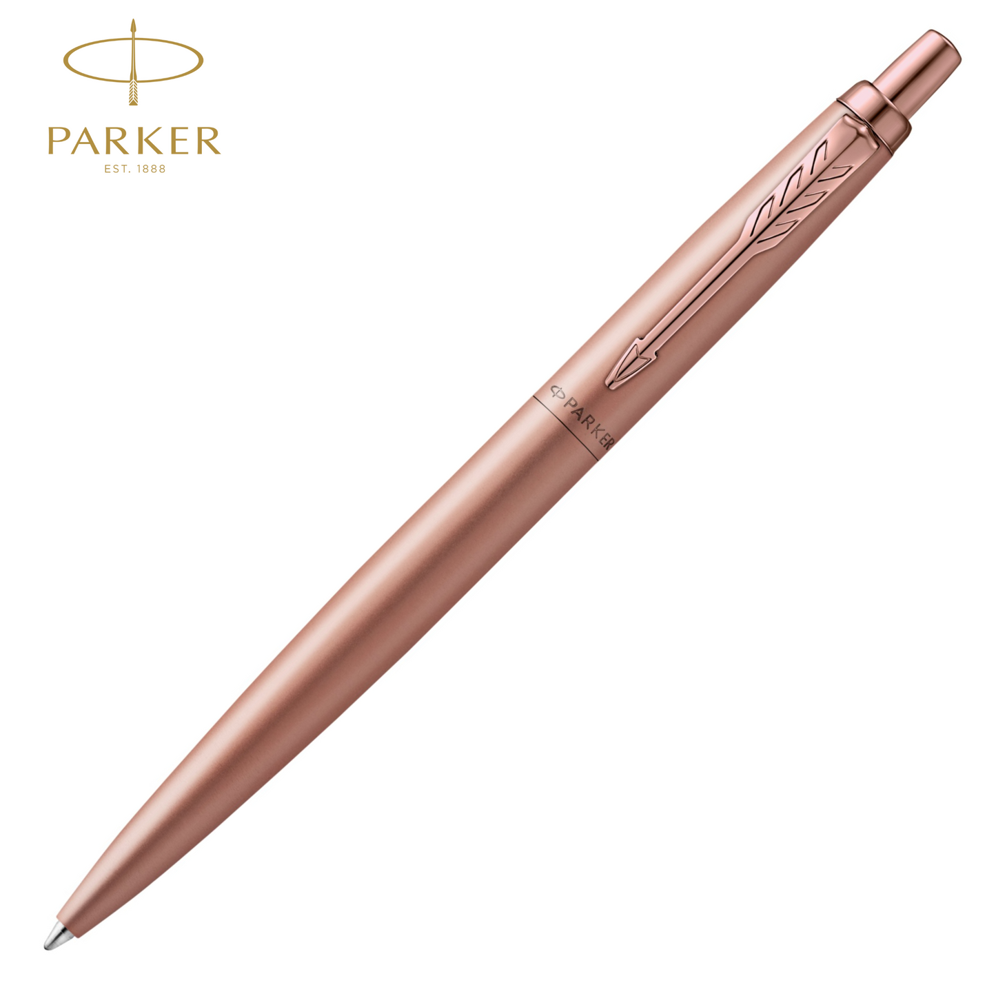 Parker Jotter XL Monochrome Ballpoint Pen Pink Gold