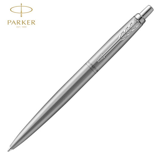 Parker Jotter XL Monochrome Ballpoint Pen Stainless Steel